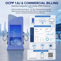 Borne de Recharge Rapide AC 44KW pour Véhicules Électriques, Neuve, Type 2, Activation par Carte RFID, Courant Nominal 32A, pour Usage Commercial