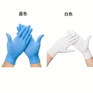 Guantes de Nitrilo Negros Personalizados, Sin Látex, Azules, 100% Nitrilo, 9 Pulgadas, para Barbería, Tatuajes y Salones de Belleza - Product Image 2