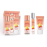 Ensemble de soins du corps naturel 3 pièces, lotion corporelle parfumée, ensemble de brume corporelle pour femmes