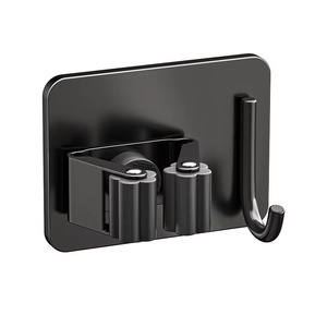 Support mural pour balai et serpillière en acier inoxydable YOTO, vente en gros d'usine, crochet de <span class=keywords><strong>rangement</strong></span> pour salle de bain à forte adhérence pour balai et serpillière - Product Image 1