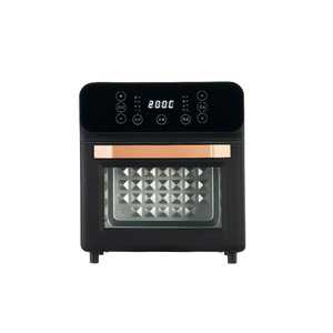 เตาอบลมร้อน 12 ลิตร หน้าจอสัมผัส มัลติฟังก์ชั่น อบและทอดแบบมองเห็นได้ เคลือบเซรามิก เครื่องใช้ไฟฟ้าในครัว - Product Image 1