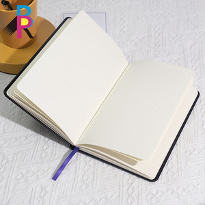 Carnet de notes/journal/agenda en <span class=keywords><strong>cuir</strong></span> PU rigide personnalisé de haute qualité OEM, idéal pour le travail, l'école, les cadeaux d'affaires - Product Image 2