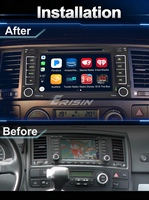 Lecteur DVD de voiture Android 16 Erisin ES9105T 7 pouces pour VW T5 Multivan 2004-2009, CarPlay sans fil, DSP, 8 Go, 128 Go, GPS, 4G
