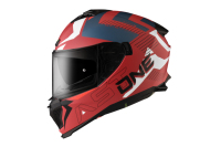 Nouveau casque de moto intégral pour jeunes ASTONE HELMETS, matériau ABS, visière facile à démonter et à assembler, rouge mat/gris