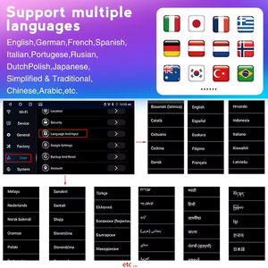Reproductor de DVD para coche 2 Din <span class=keywords><strong>Android</strong></span> GPS con DSP Radios BT FM amplificador reposacabezas colocación para autos Multimedia Video DVR - Product Image 5