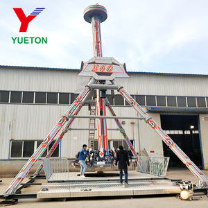 12 sièges 360 degrés carnaval frisson attraction extrême filature parc d'attractions balançoire frisbee marteau rotatif Mini pendule manèges - Product Image 1