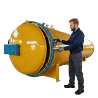 Autoclave de Alta Presión para Teñido de Madera al Vacío, Tanque de Tratamiento para Modificación del Color del Madera