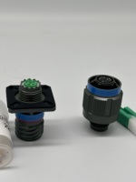 Connecteur industriel circulaire mâle/femelle de série J599 conforme à la norme MIL-DTL-38999, à haute température et à raccordement fileté pour l'aviation