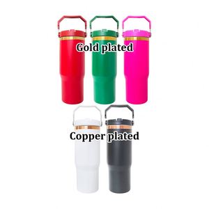 Vaso Térmico de Viaje de Doble Pared de 30 oz con Aislamiento al Vacío, Pajita Abatible y Logotipo Personalizado al por Mayor - Product Image 3