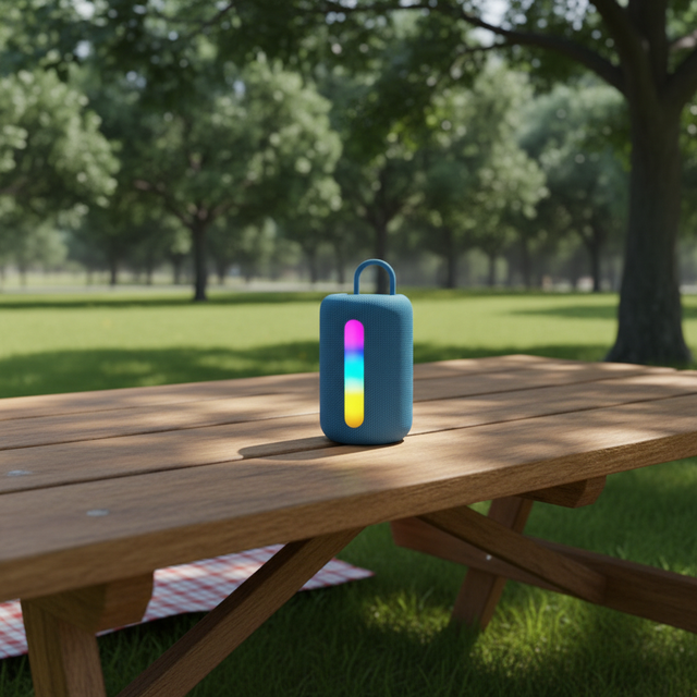 Mini Size Portable Bluetooth Speaker Electronic Gadget Smart Music Player Speaker Supporting Radio
