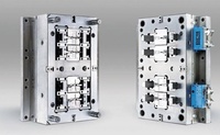 Mélangeur dissimulé moule de coulée par gravité pour coquille robinet moule machine de fabrication moule d'injection plastique moule de coulée