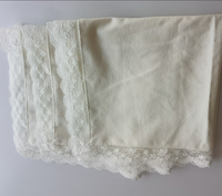Serviettes de table en lin / Serviettes en lin / Serviettes de mariage avec ourlet en dentelle, lavage à la pierre, teinture à la fibre, ourlet festonné, monogramme