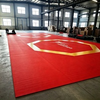 Tapete de Grappling Enrollable Flexi Roll, Tapete de Judo Enrollable de Fácil Almacenamiento para Gimnasios