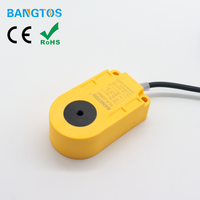 Capteur de proximité inductif annulaire industriel IP67 pour la détection de métaux et de petites billes d'acier, résolution 1 mm, sensibilité réglable