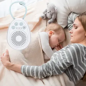 Factory Prenatal Education Music Soothing Nature Sound Baby Monitor Camera Sleeping White Noise Sound Machine For Baby With Clip