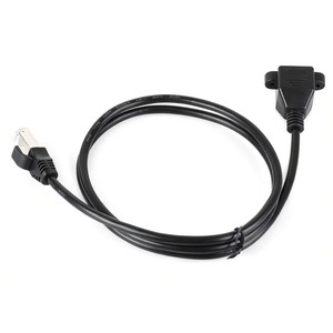 Cable de Extensión Ethernet RJ45, Protección de Carcasa de Hierro Niquelado, Blindaje Efectivo Contra Interferencias, Revestimiento Flexible de PVC - Product Image 3