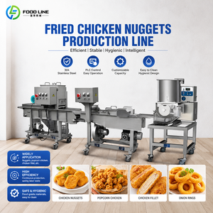 <span class=keywords><strong>Machine</strong></span> de production de tempura végétal, ligne multifonctionnelle de panification et de friture - Product Image 3