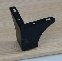 Patas de Muebles de Acero Cromado de Alto Brillo de 8 cm, Diseñadas Específicamente para Proyectos de Muebles de Palets DIY