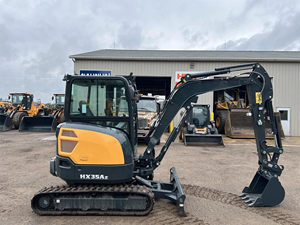 2026 Best Hyundai HX35AZ Mini Excavator 3.5 Ton Zero Tail <b>Swing</b> Fully Hydraulic System for Engine Motor Pump Cheap Price Sale - Product Image 3