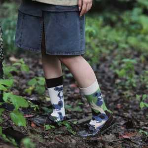 Calcetines de Algodón Asimétricos Coloridos y Casuales AB para Hombre y Mujer, Modernos, a la Moda, Creativos, con Dibujos Animados, Absorbentes del Sudor - Product Image 4