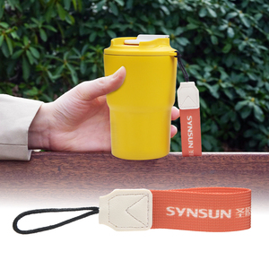 Elegante taza de café Cordón Poliéster Estética Botella de agua Correa de sujeción - Product Image 1