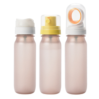 Bouteille pulvérisateur aérosol OEM, petite tête annulaire, brume fine, flacon pulvérisateur vide en plastique, conteneur de voyage pour écran solaire et cosmétiques
