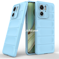 Lichicase Factory fournit des coques de téléphone en silicone souple avec doublure en microfibre intégrée pour Motorola Edge 40.