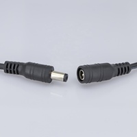 Adaptateur de prise d'alimentation cc femelle, câble de connecteur led, fil de prise en queue de cochon pour 3528 5050 bande LED CCTV caméra IP DC