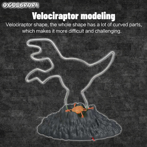 Trẻ Em Trong Nhà Tương Tác Nhiều Velociraptor Mô Hình Mạch Điện Tử Mê Cung Hội Đồng Quản Trị Tập Trung Phát Triển Trò Chơi Đồ Chơi Với Âm Thanh Ánh Sáng - Product Image 4