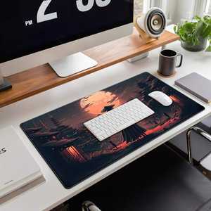 Tapis de souris de <span class=keywords><strong>jeu</strong></span> XXL personnalisé, anime japonais, samouraï, avec impression par transfert thermique, résistant à l'eau, plus doux, stock disponible - Product Image 6