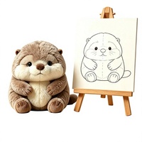 Peluche personnalisée Kawaii Otter Sloth, poupée en peluche personnalisée ODM, motif de couleur personnalisé pour les produits de marque