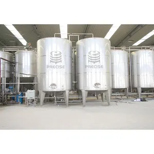 Tanque de armazenamento de água de aço inoxidável de qualidade alimentar de 1000 litros, equipamento de armazenamento de azeite de camada única