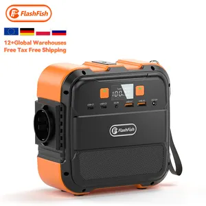 100W Beli Harga Grosir Pemasok Langsung Pabrik Energi Gratis Baterai Lithium Ion Inverter Surya Pembangkit Listrik Portabel