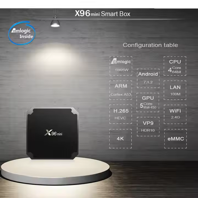 Hot Sell 8k UHD Android TV Box Quad Core High Quality Set-top Box