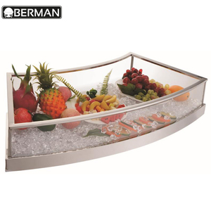 Équipement alimentaire Yinger, traiteur, banquet, présentoir à glace, fruits <span class=keywords><strong>de</strong></span> <span class=keywords><strong>mer</strong></span>, présentoir acrylique pour buffet <span class=keywords><strong>de</strong></span> mariage - Product Image 2