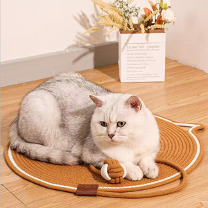 Mèo Nguồn Cung Cấp Bện Bông Sợi Dây Thừng Scratcher Phần Còn lại Giường Mèo Cây & Mèo Scratcher Hội Đồng Quản Trị - Product Image 4