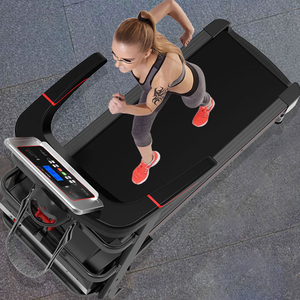 Tapis roulant électrique pliable <span class=keywords><strong>de</strong></span> <span class=keywords><strong>type</strong></span> domestique, écran LCD bleu, capacité <span class=keywords><strong>de</strong></span> 100 kg, plage <span class=keywords><strong>de</strong></span> vitesse <span class=keywords><strong>de</strong></span> 1 <span class=keywords><strong>à</strong></span> 12,8 km/h, montage facile - Product Image 3