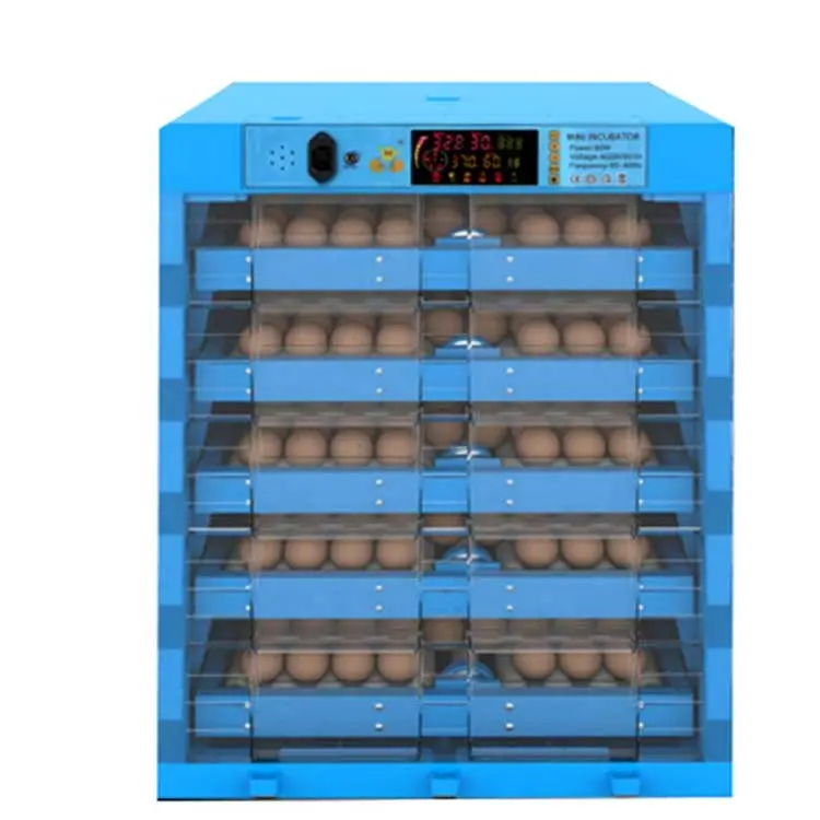 Barato Industrial y comercial de aves de corral de codorniz reptil de avestruz de pato de pollo Turquía gran totalmente automática, incubadoras de huevo para la venta/
