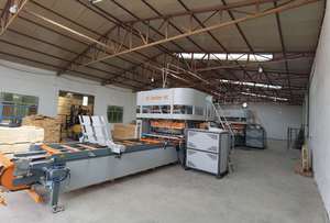 Công nghiệp sử dụng nhiệm vụ nặng nề gia cố khung hoàn toàn tự động Euro stringers Pallet gỗ dây chuyền sản xuất - Product Image 3