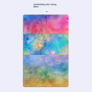<span class=keywords><strong>Papier</strong></span> aquarelle en coton 300g, grossier, 8k/16k, scellé sur quatre côtés, professionnel, pour étudiants en art, Chine, directement de l'usine - Product Image 1