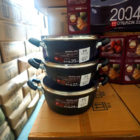 Antihaft-Maifan-Stein-Suppentopf mit Dampfgarer, Multifunktionaler Koreanischer Ramen-Topf & Milchtopf, Doppelgriff-Kochtopf für Induktion