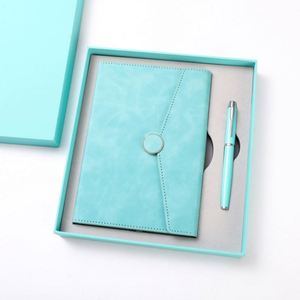 Articles promotionnels en gros : Carnet et stylo en PU, cadeau d'entreprise, agenda personnalisé, bureau, format A5 avec stylo, coffret cadeau - Product Image 5