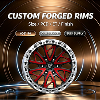 Rines Forjados 6X139.7 5x150 5x127 6x135 17X8 18X8.5 para Toyota 4Runner Tundra Land Cruiser Prado 150 200 FJ Cruiser