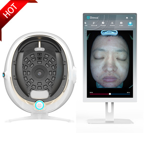 Analizador de piel portátil con Sistema de tableta Máquina de prueba de piel con espejo mágico Analizador de piel facial Escáner 3D - Product Image 3
