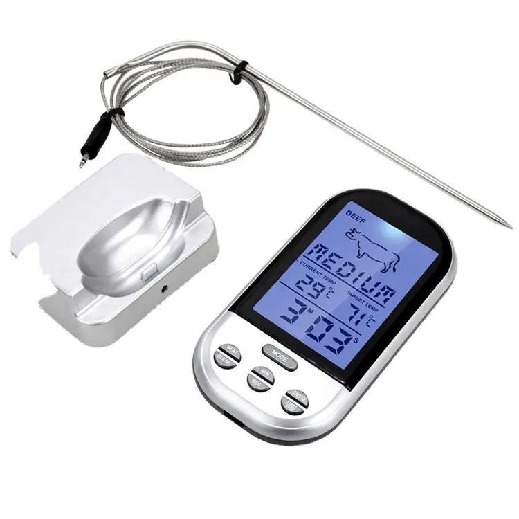 Drahtloses Grill fleisch thermometer