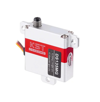 Servomoteur numérique à engrenages métalliques DS135MG 10mm 5.2Kgf.cm 0.12sec pour aile de planeur, drones, hélicoptères RC, bras robotique, pièces de voitures miniatures