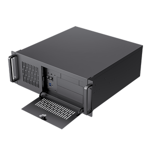 Boîtier de serveur industriel de bureau SOHOO Mid Tower avec baies optiques, 7 emplacements, châssis PC <span class=keywords><strong>ATX</strong></span> 4U pour montage en rack, en stock - Product Image 2