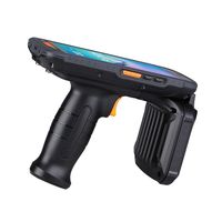 Lector RFID UHF Económico de 5.5 Pulgadas, Frecuencia de 840-860 MHz, 902-928 MHz, Lector y Escritor Portátil con Sistema Operativo Android 11, PDA con Escáner de Código de Barras 2D