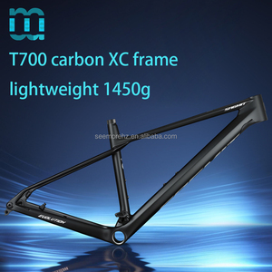 Khung xe đạp leo núi SeeMore 29 inch Carbon XC Hardtail, dẫn đường cáp bên trong, khung Boost <span class=keywords><strong>MTB</strong></span> 1450g kèm phụ kiện - Product Image 5
