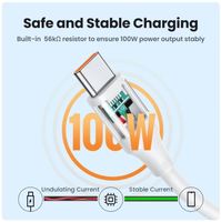Cable UGREEN USB-A a USB-C de 6A y 100W, Cable de Carga Rápida, Cable de Datos, Material de PVC